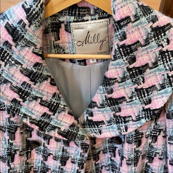 Plaid Milly Coat - Picture 2 of 3